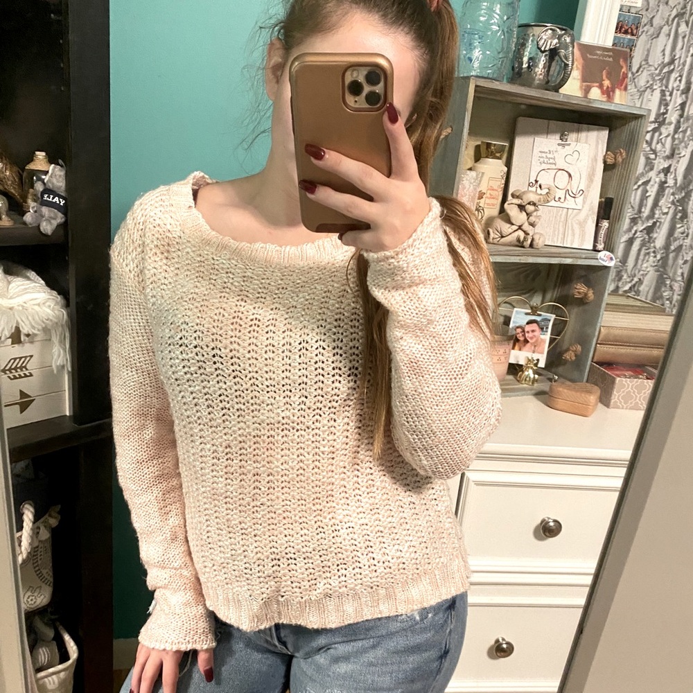 Light pink sweater